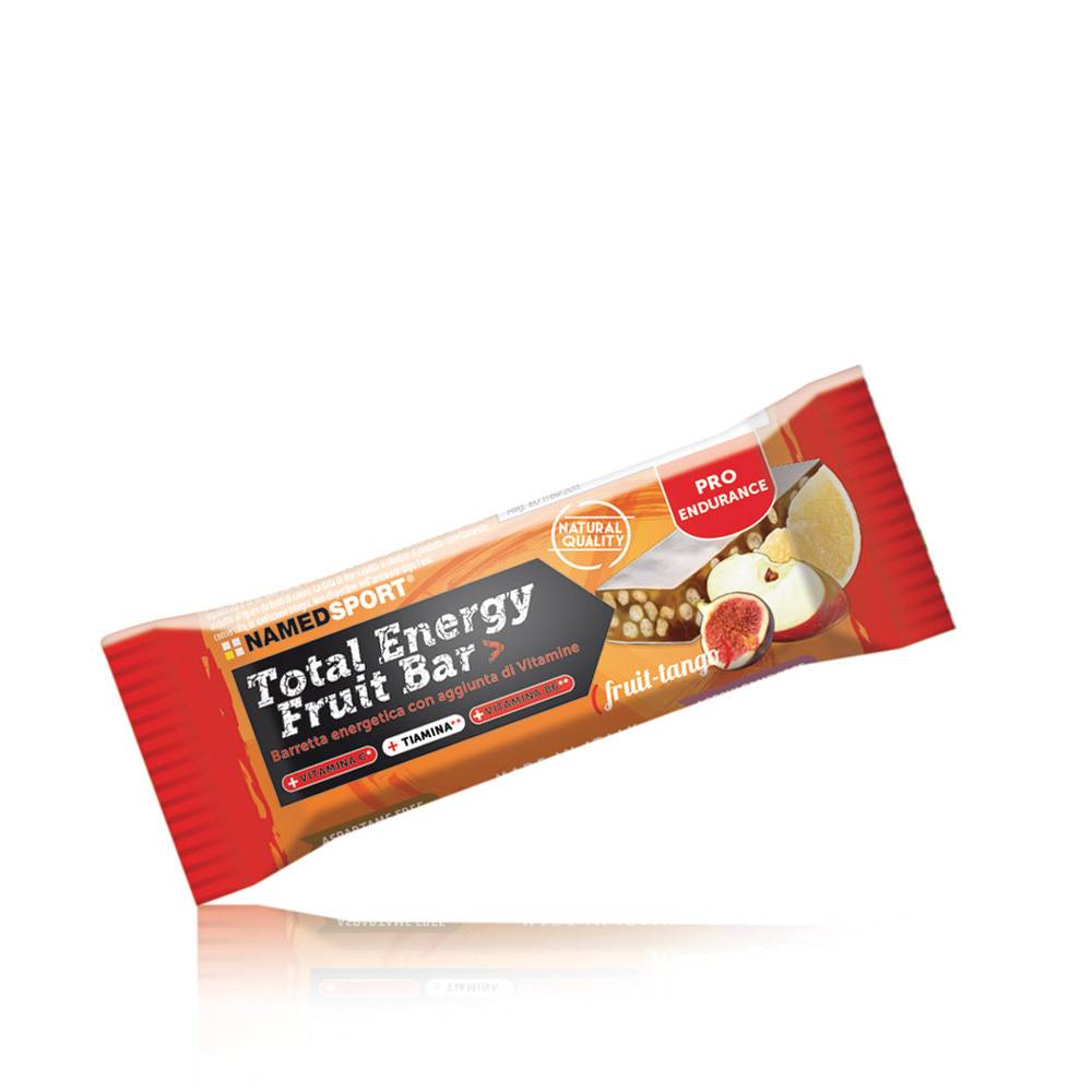 Named Sport Total Energy Fruit Bar Barretta Energetica alla Frutta per Sportivi 35 g - Gusto: Yellow fruits