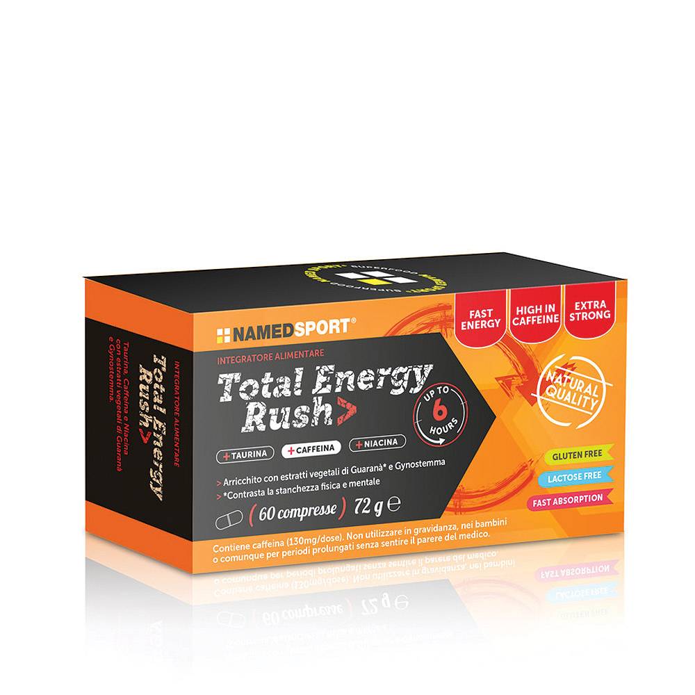 Named Sport Total Energy Rush Integratore Energetico per Sportivi 60 compresse