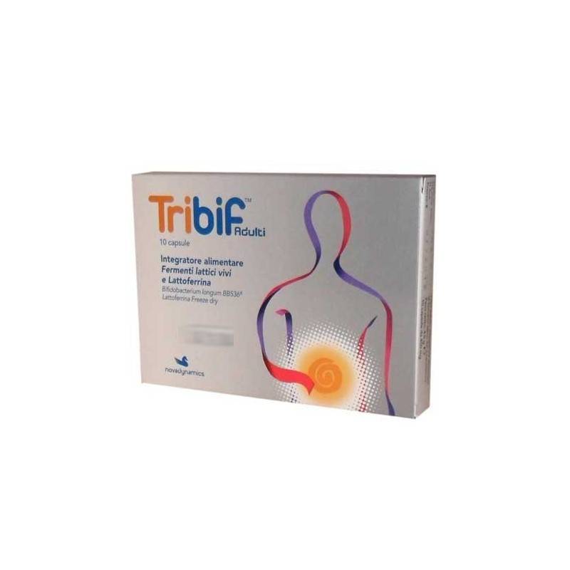 Valeas Trifib Adulti Integratore con Fermenti Lattici 10 capsule