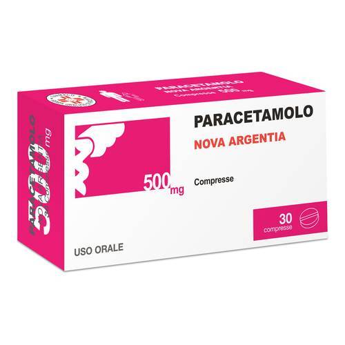 Paracetamolo Nova Argentia 500 mg 30 compresse