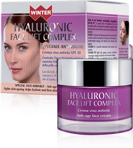 Winter Hyaluronic Face Lift Complex Crema Viso Antietà SPF 10