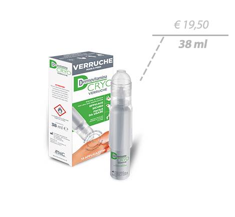Dermovitamina Cryo Verruche Trattamento Verruche Mani e Piedi