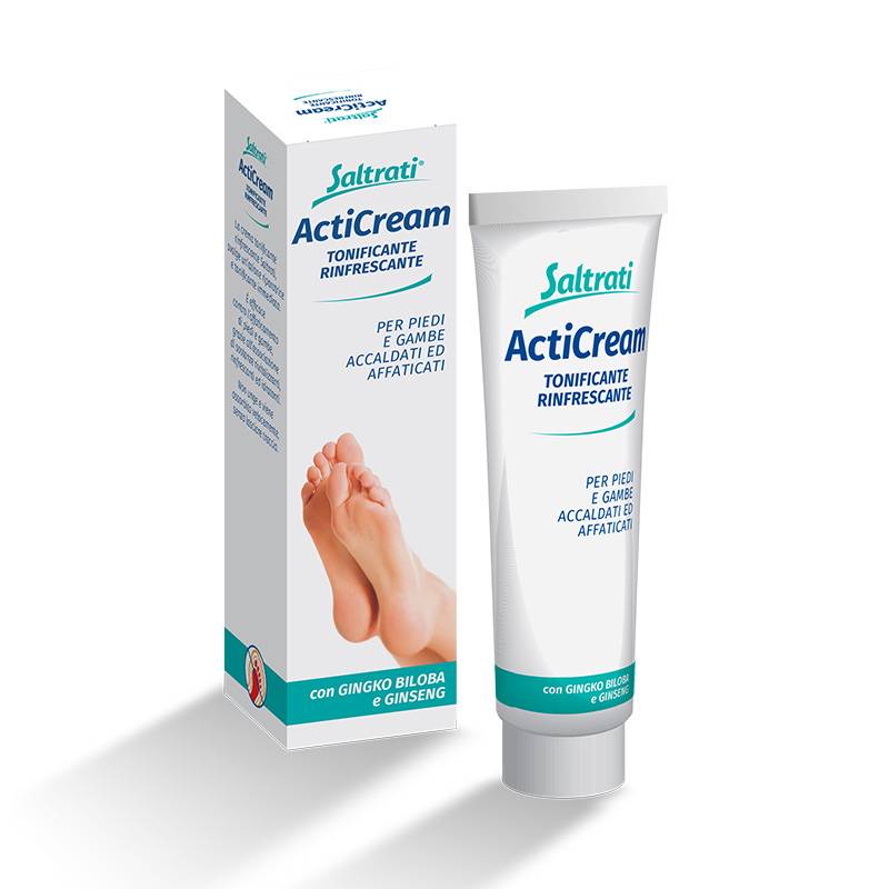 Saltrati Acti Cream Crema Tonificante e Rinfrescante Piedi Stanchi