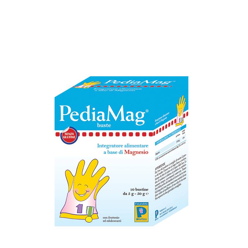 Pediatrica Pediamag Bustine Integratore di Magnesio per Bambini