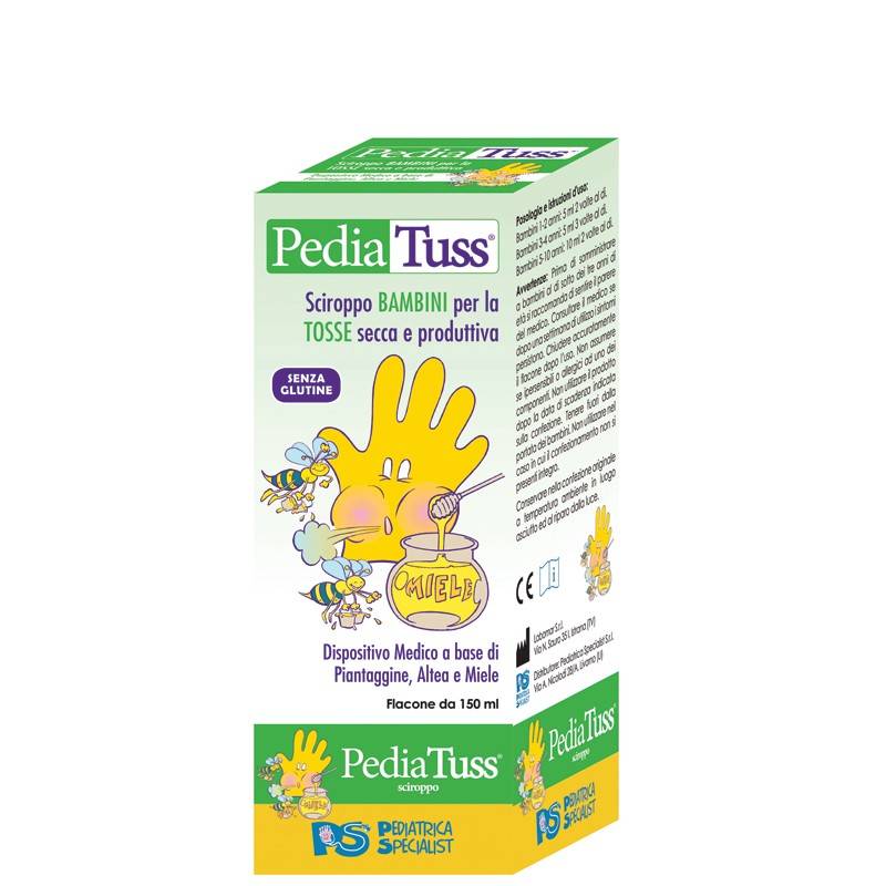 Pediatrica Pediatuss Sciroppo Tosse per Bambini