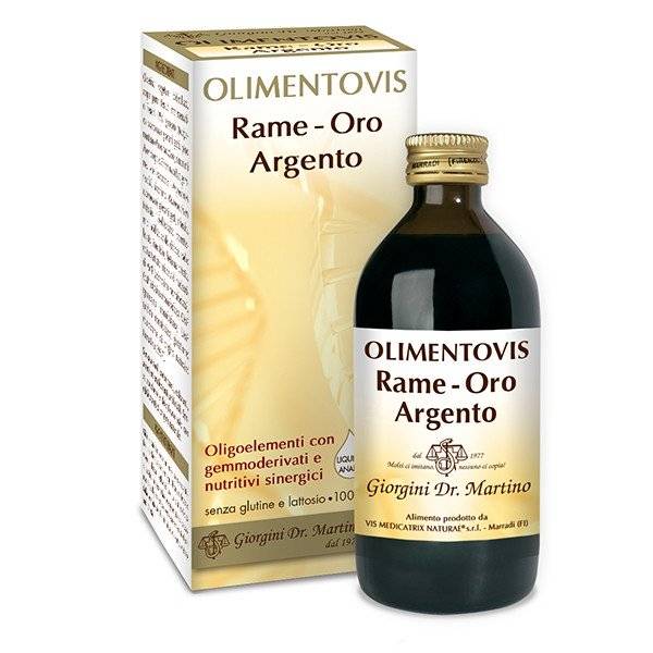 Dr Giorgini Olimentovis Rame Oro Argento