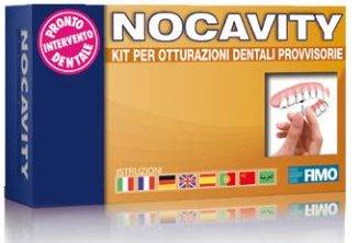 Fimo Nocavity Kit per Otturazioni Dentarie Provvisorie