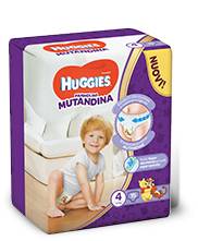 Huggies Pannolini Mutandina Taglia 4 (9 - 14 kg) 15 pezzi