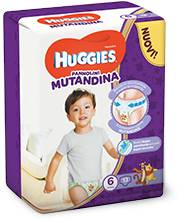 Huggies Pannolini Mutandina Taglia 6 (15 - 25 kg) 13 pannolini