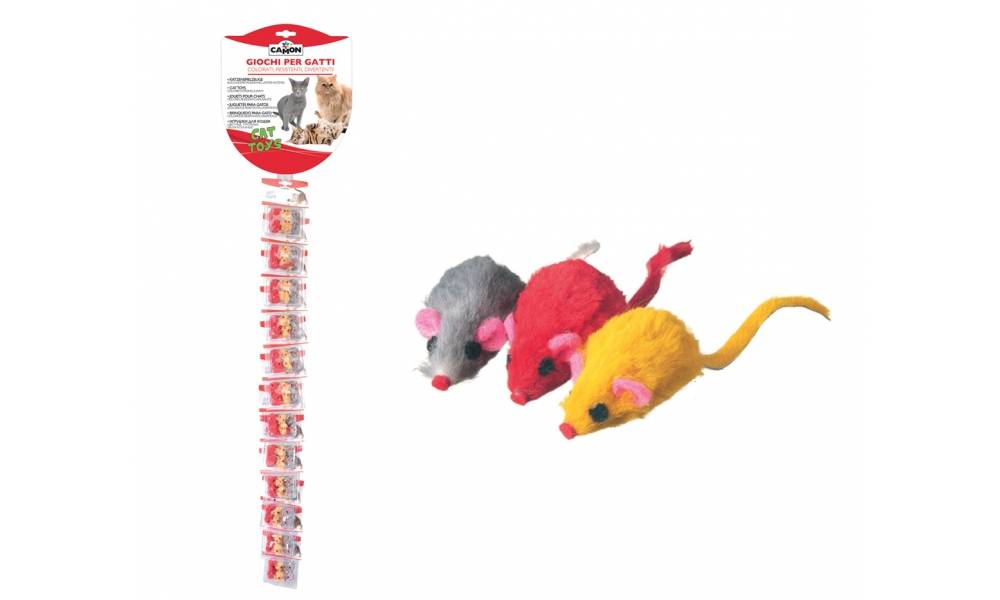 Camon Mini Topini Gioco per Gatti