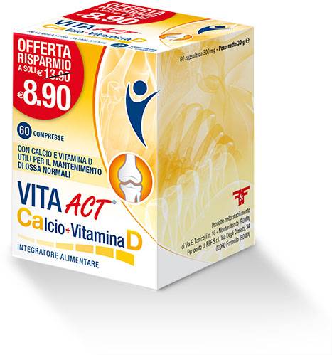 Linea Act Calcio + Vitamina D Integratore Benessere Ossa