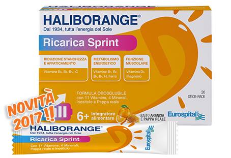 Haliborange Ricarica Sprint Integratore di Vitamine e Minerali