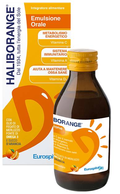 Haliborange Emulsione Orale Integratore Benessere Ossa
