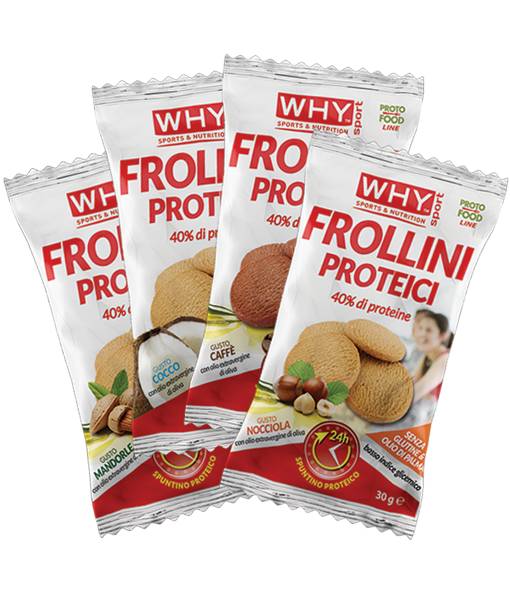 Why Nature Frollini Proteici Senza Glutine e Senza Olio di Palma - Gusto: Caffè