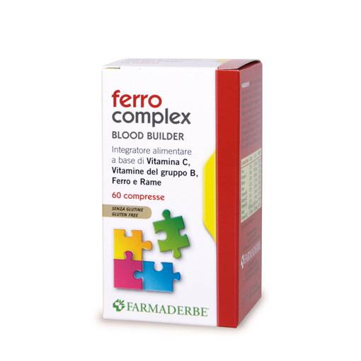 Farmaderbe Ferro Complex Integratore di Ferro e Vitamine