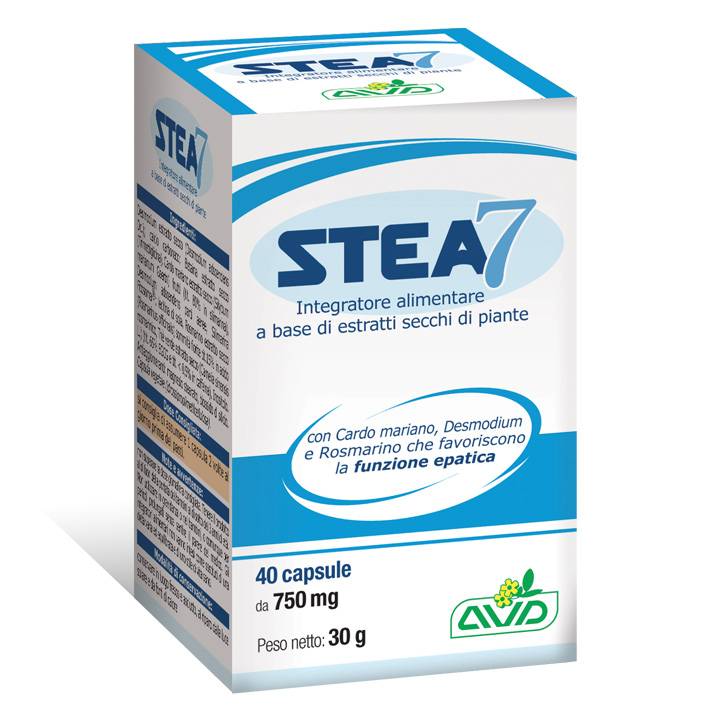AVD Reform Stea 7 Integratore per la Funzionalità Epatica 40 capsule