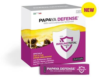 Zuccari Papaya Defence Immuno Total Integratore Difese Immunitarie