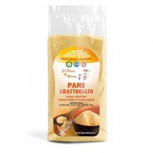 Il Pane di Anna Pane Grattuggiato senza glutine latte e uova 500 g
