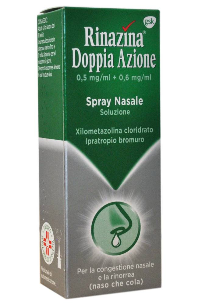 Rinazina Doppia Azione Spray Nasale