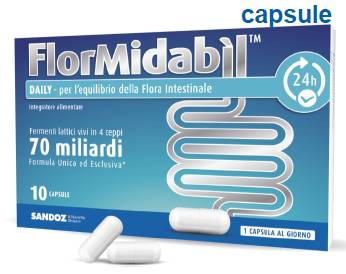 Sandoz Flormidabil Daily Capsule Integratore Fermenti Lattici