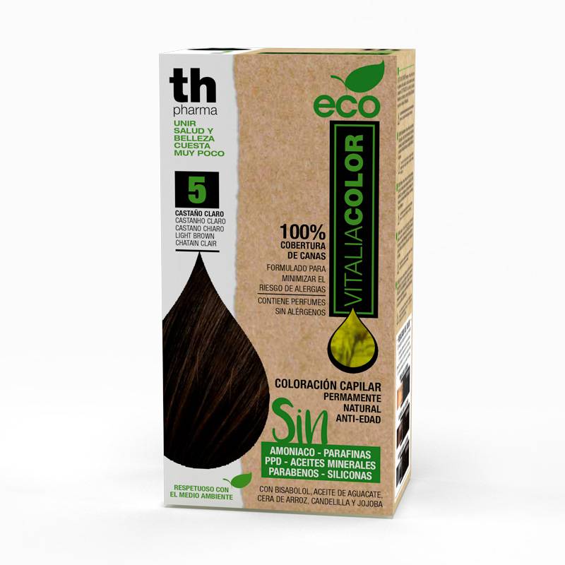 Th Pharma Eco Vitacolor Kit colorazione per capelli - Colore: 04 Castano Medio