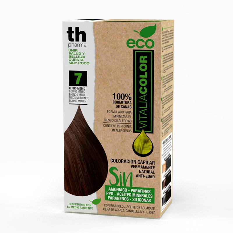 Th Pharma Eco Vitacolor Kit colorazione per capelli - Colore: 06 Biondo Scuro