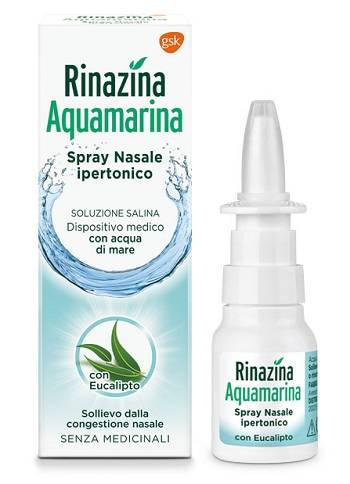 Rinazina Aquamarina Spray Nasale Soluzione Ipertonica