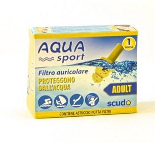 Earplug Scudo Aquasport Tappi Auricolari per Adulti