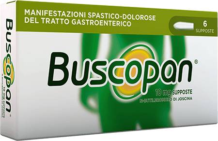 Buscopan 10 mg - 6 supposte