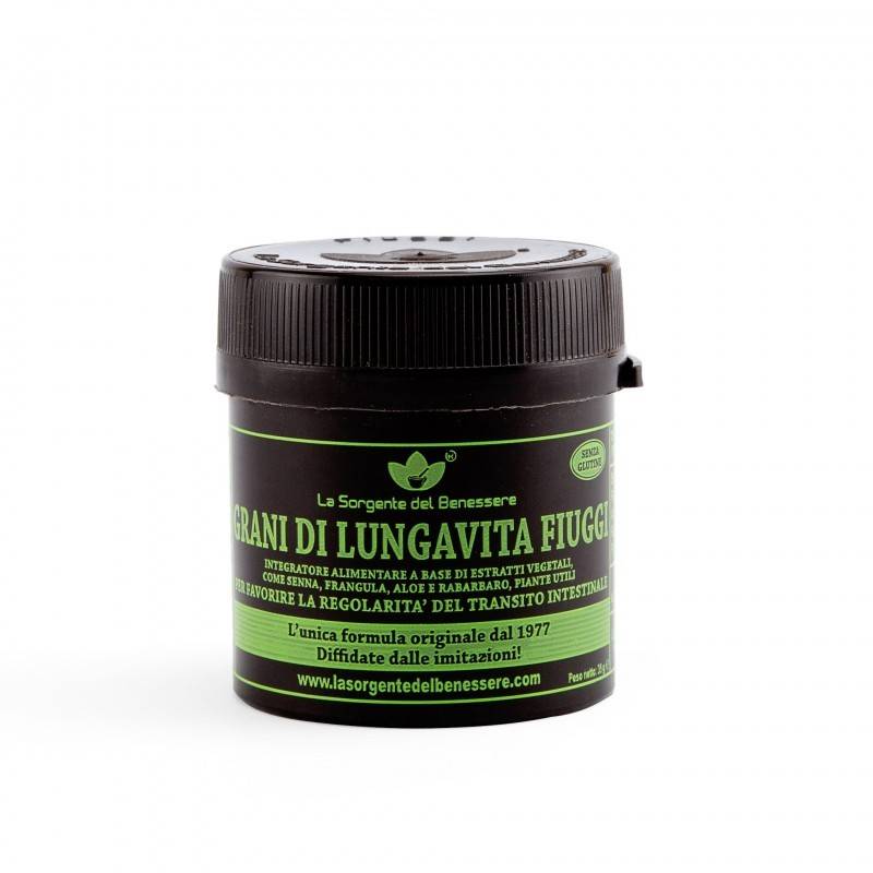 La Sorgente del Benessere Grani di Lungavita Fiuggi Integratore Transito Intestinale