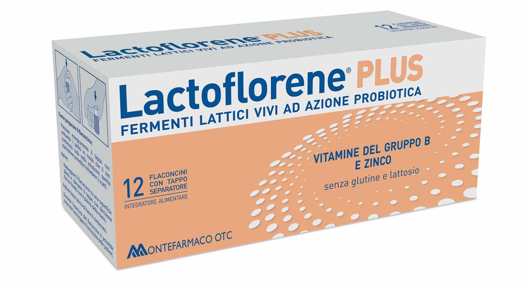 Lactoflorene Plus Integratore Fermenti Lattici 12 Flaconi