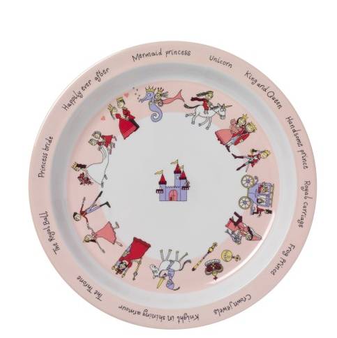 Tyrrell Katz Piatto Piano per Bambine Fantasia Principesse
