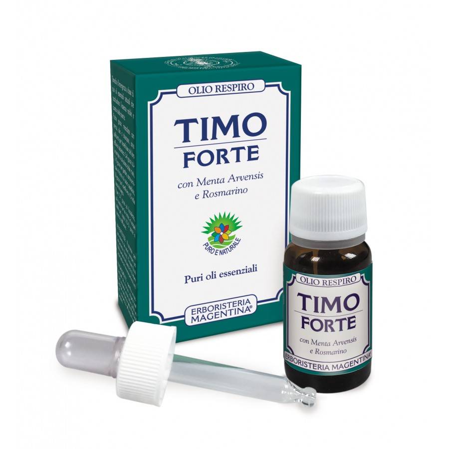 Erboristeria Magentina Timo Forte Olio Respiro Balsamico 10 ml