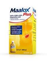 Maalox Plus 4% + 3,5% + 0,5% - Sciroppo 200 ml