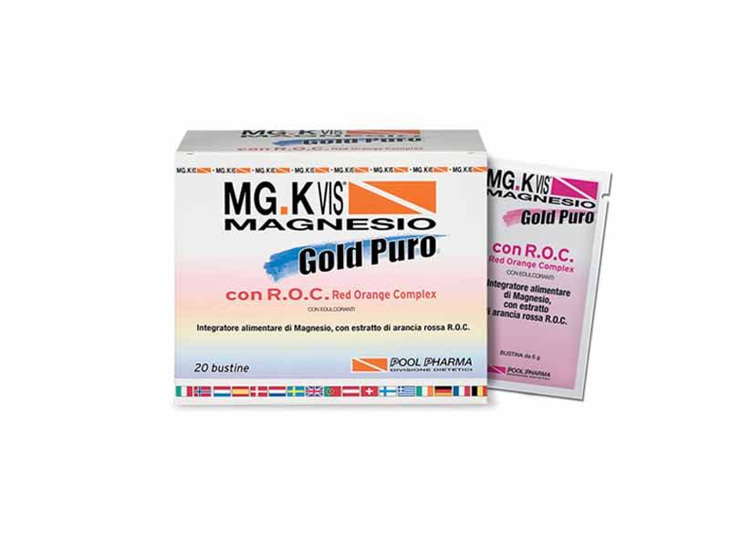 Pool Pharma Mg Gold Magnesio Citrato Integratore di Magnesio