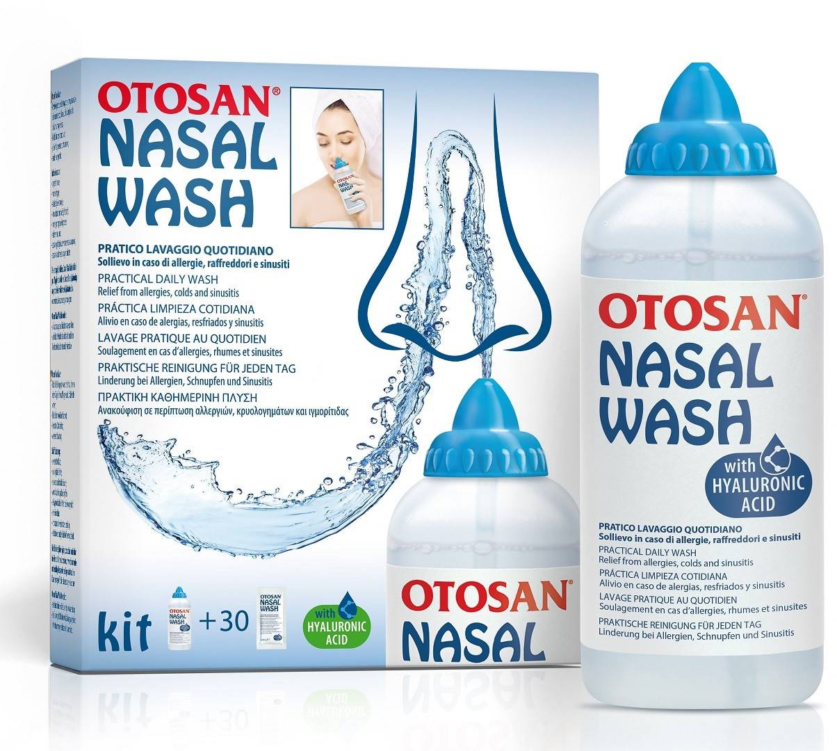 Otosan Nasal Wash Kit Sistema Lavaggio Nasale