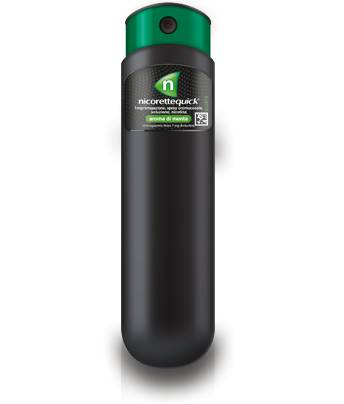 Nicorette Quick Spray per smettere di fumare con aroma menta 150 erogazioni