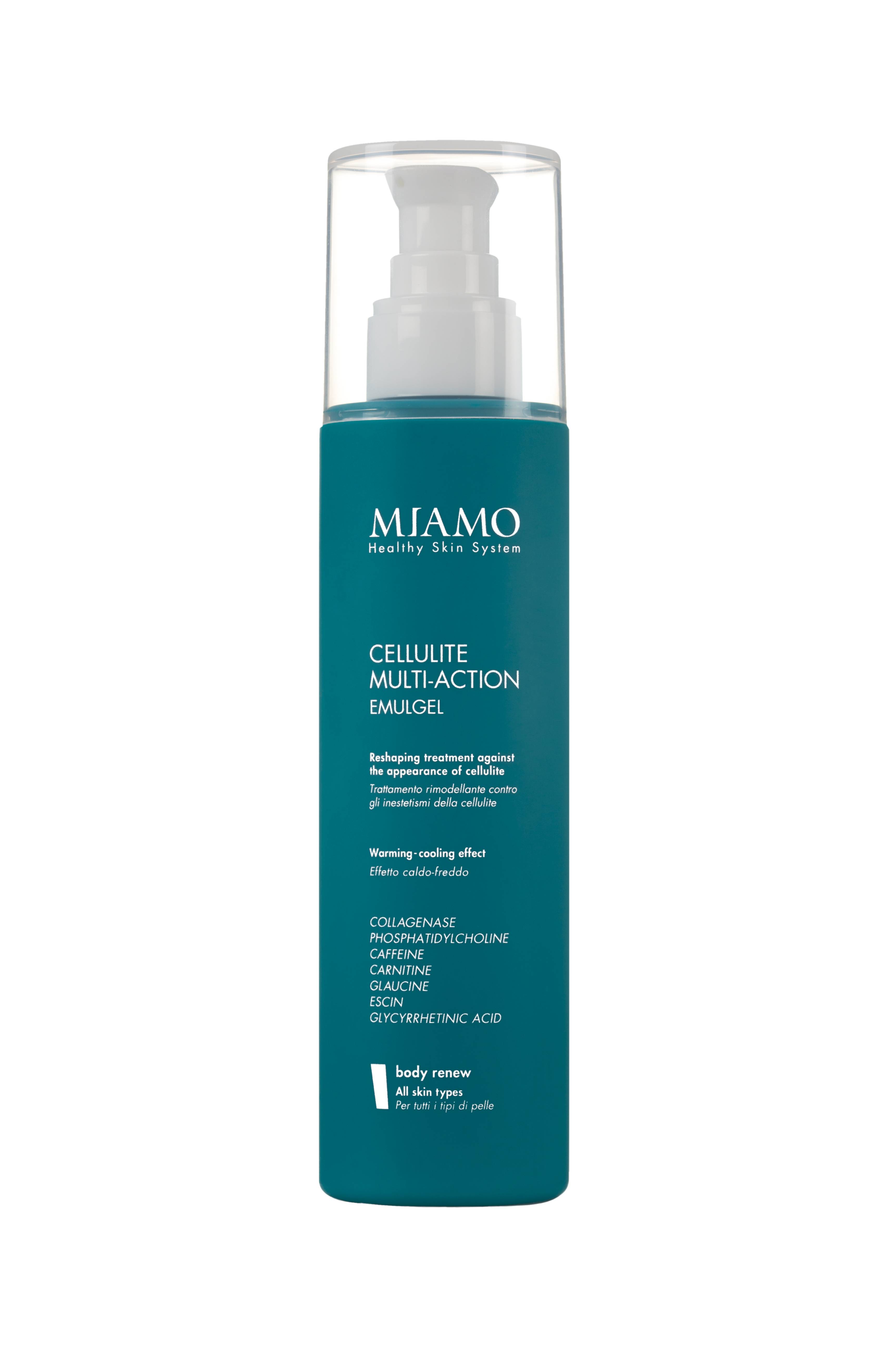 Miamo Cellulite Multi - Action Emulgel Trattamento Rimodellante Anticellulite 200 ml