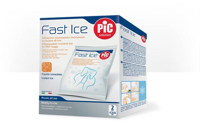 Pic Fast Ice Ghiaccio Istantaneo 2 buste