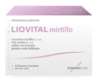 PharmaLine Liovital Mirtillo Integratore per il Microcircolo