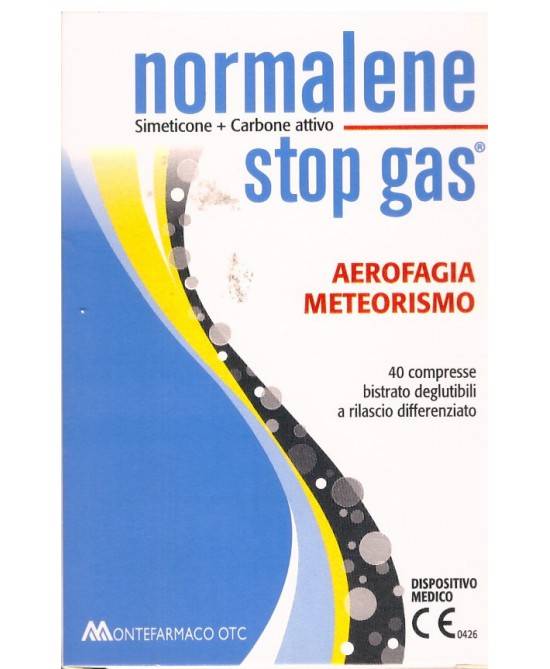 Montefarmaco Normalene Stop Gas Integratore contro Gas Addominali