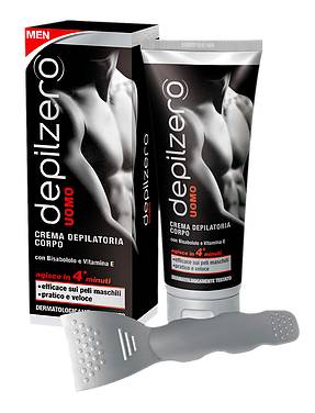 Depilzero Crema Corpo Depilatoria Uomo