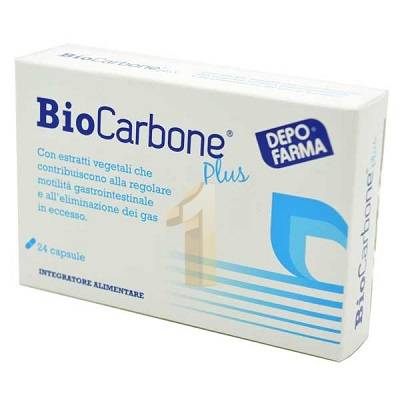 Depofarma Biocarbone Plus Integratore Contro i Gas Intestinali