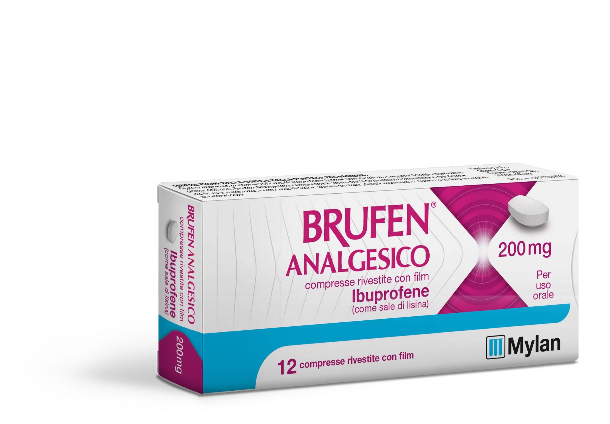 Brufen Analgesico 200 mg Ibuprofene 12 Compresse