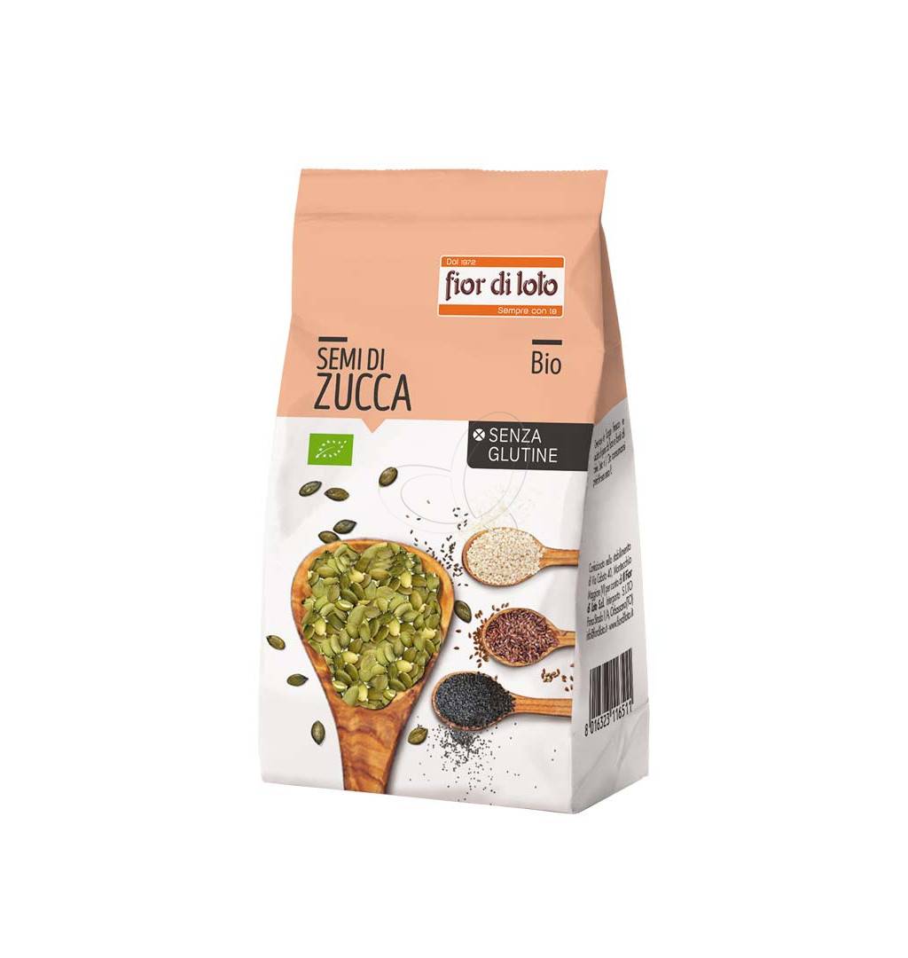 Fior di Loto Semi di Zucca decorticati Bio senza glutine 200 g