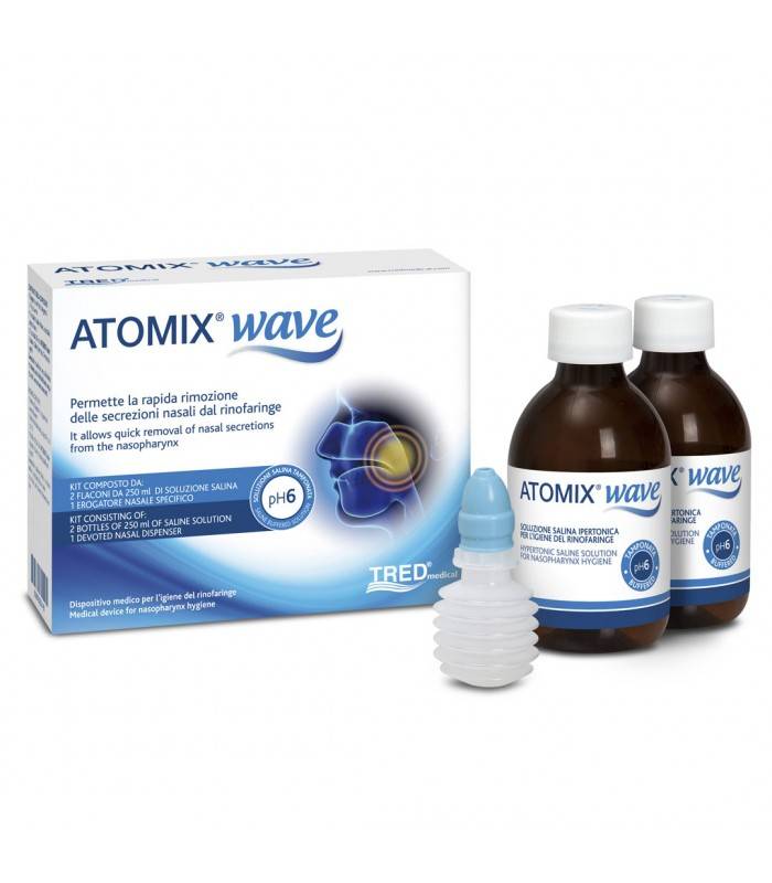 Tred Medical Atomix Vas Kit Igiene Vie Aeree