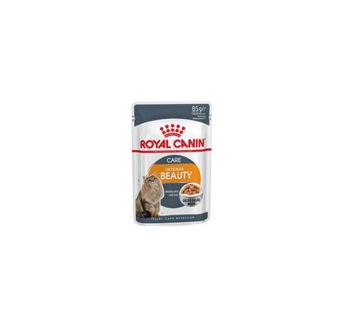 Royal Canin Feline Intense Beauty Cibo umido per Gatti per la Bellezza del Pelo Gravy - Salsa