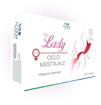 Algem Lady Integratore per il ciclo mestruale 30 compresse