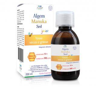Algem Manuka Sed Junior Integratore contro Tosse Secca e Grassa 200 ml
