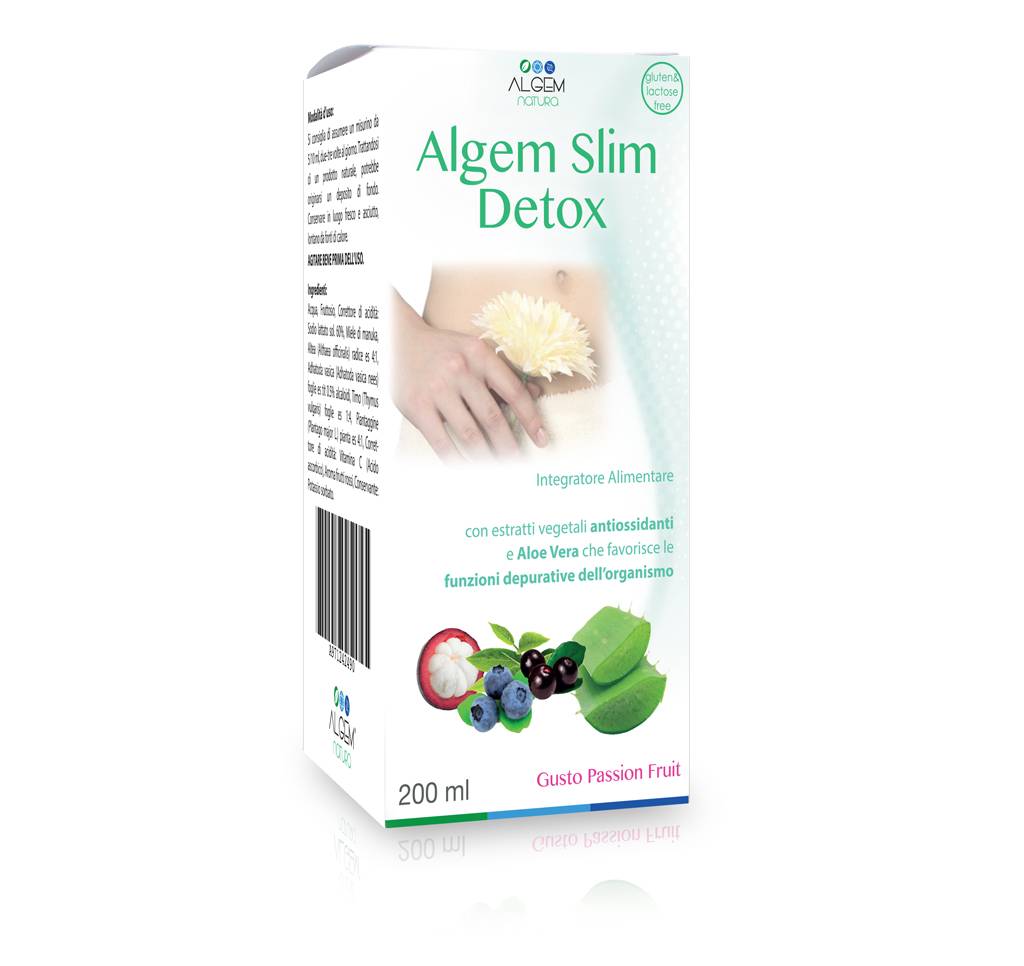 Algem Slim Detox Fluido Integratore depurativo 500 ml